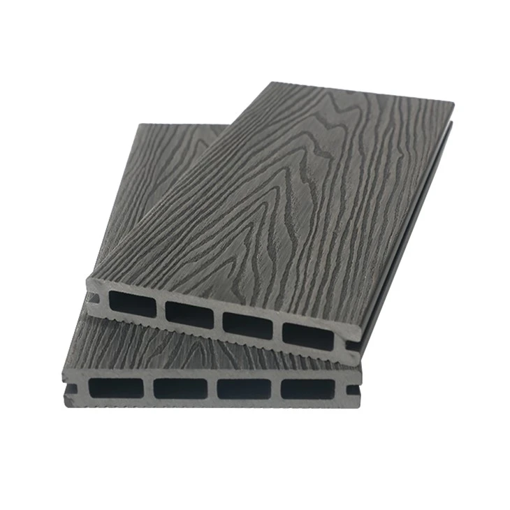 Eco-Friendly Extremely Durable Deep Embossed WPC Composite Decking Board